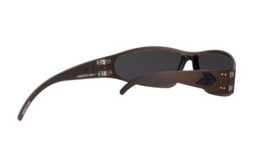 Image of Gatorz Wraptor Sunglasses, Copper Blackout Frame, Smoked Polarized Lens, WRACOP01PMBP