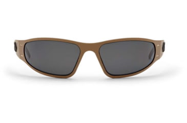 Image of Gatorz Wraptor Sunglasses, Grey Polarized Lens, Cerakote Military Tan Frame, WRACTN01P