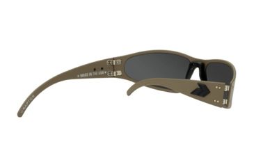 Image of Gatorz Wraptor Sunglasses, Grey Lens, Cerakote Military Tan Frame WRACTN01