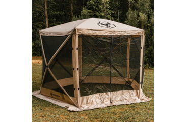 Image of Gazelle G5 5-Sided Portable Gazebo, GG502DS, Desert Sand, 4-Person, GG502DS