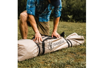 Image of Gazelle G5 5-Sided Portable Gazebo, GG502DS, Desert Sand, 4-Person, GG502DS