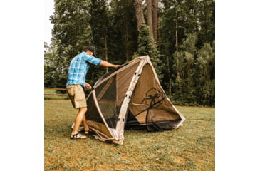 Image of Gazelle G5 5-Sided Portable Gazebo, GG502DS, Desert Sand, 4-Person, GG502DS