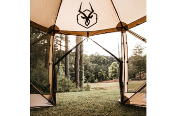 Image of Gazelle G6 6-Sided Portable Gazebo, GG602DS, Desert Sand, 8-Person, GG602DS