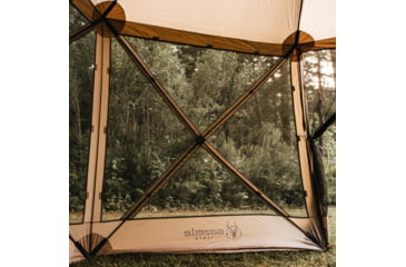 Image of Gazelle G6 6-Sided Portable Gazebo, GG602DS, Desert Sand, 8-Person, GG602DS
