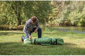 Image of Gazelle Pop Up Portable Camping Hub Tent, 4 Person, Green, Large 30400