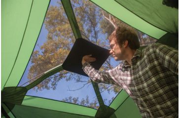 Image of Gazelle Pop Up Portable Camping Hub Tent, 4 Person, Green, Large 30400