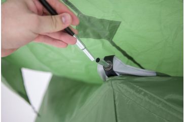 Image of Gazelle Pop Up Portable Camping Hub Tent, 4 Person, Green, Large 30400