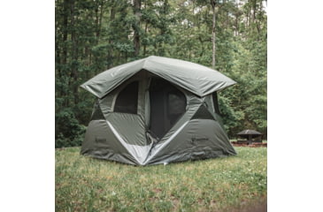 Image of Gazelle T4 4 Person Hub Tent, Alpine Green, 012642022401