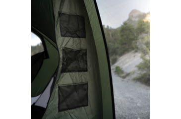 Image of Gazelle T4 Tandem Hub Tent, Easy 90 Second Set-Up, Waterproof, UV Resistant, Convertible Screen Room, Removable Floor, Ample Storage Options, 4-8 Person, Alpine Green, 4-8 Person, GT450GR