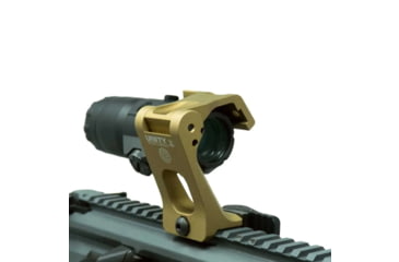 Image of GBRS Group FTC, OMNI Magnifier Mount, Anodized Finish, Flat Dark Earth, GEAR-FTCOMNI-FDE