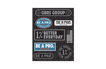Image of Gbrs Group Gear GBRS Group Be A Pro Sticker Sheet, SPS-PRO