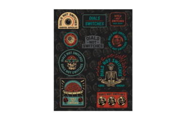 Image of Gbrs Group Gear GBRS Group Dials Not Switches Sticker Sheet, SPS-DNS