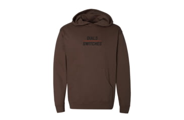 Image of GBRS Group Dials Over Switches Pullover Hoodie - Men's, Brown/Multicolor, 2XL, PO-BRN-DOS-2XL