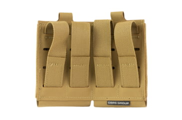 Image of GBRS Group Double Rifle Magazine Pouch - Bungee Retention, COYOTE, GEAR-DRMP-5.56-BR-CB