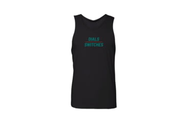 Image of GBRS Group Gain Tank - Men's, Black/Multicolor, Large, TT-BLK-GAIN-L
