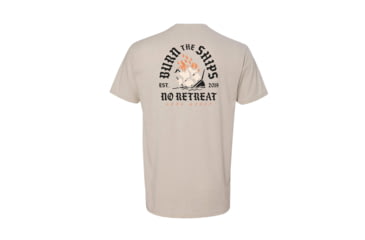 Image of GBRS Group No Retreat Short Sleeve Shirt - Men's, Sand/Navy, Medium, SS-SND-NR-M