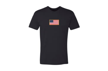 Image of Gbrs Group Gear GBRS Group Patriotism Front &amp; Center Short Sleeve Shirt, SS-BLK-FAC-L