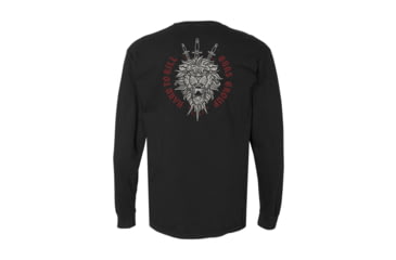 Image of Gbrs Group Gear GBRS Group Triple Daggers Long Sleeve Shirt, LS-BLK-TD-L