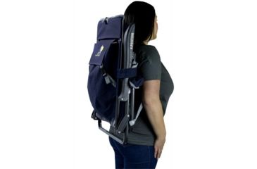 Image of GCI Outdoor Backpack Event Chair, Indigo Blue, 66060