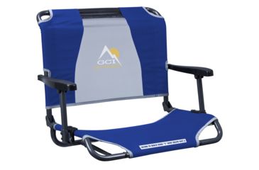 Image of GCI Outdoor Big Comfort Stadium Chair With Armrests, Royal, 10319