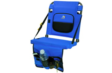 Image of GCI Outdoor BleacherBack Lumbar, Royal Blue, bleacherback-lumbar
