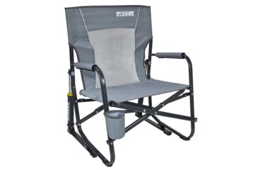 Image of GCI Outdoor FirePit Rocker Chair, Mercury Gray, 60565