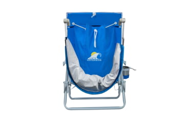 Image of GCI Outdoor SunShade Backpack Beach Chair, Saybrook Blue, sunshadebackpackbeachchair