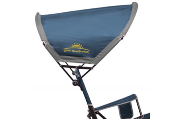 Image of GCI Outdoor SunShade Rocker Chair, Neptune Blue, sunshade-rocker