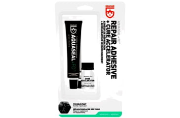 Image of Gear Aid Aquaseal FD Repair Adhesive &amp; Cure Accelerator 0.75 oz, GA11110