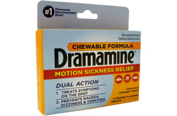Image of Adventure Medical Kits Dramamine Chewable 8 Pack