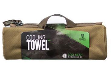Image of Gear Aid Tactical Microfiber Cooling Towel, 15x36in, Coyote MCN 44700