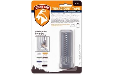 Image of Gear Aid Tenacious Clean Tape, 3 in.  X 20 in., Black GA10689