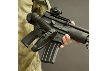 Image of Gear Head Works Tailhook Mod 1, Pistol Stabilizing Brace, Black, GHW-38