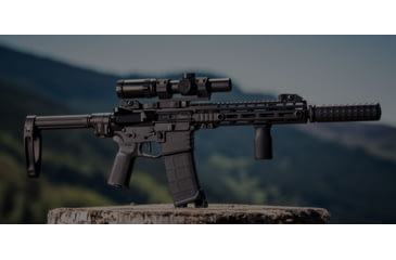 Image of Gear Head Works Tailhook Mod 1, Pistol Stabilizing Brace, Black, GHW-38