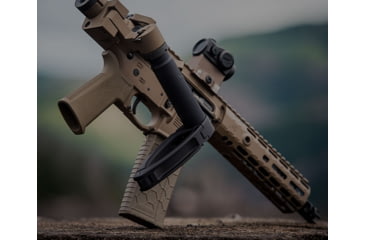 Image of Gear Head Works Tailhook Mod 1, Pistol Stabilizing Brace, Black, GHW-38