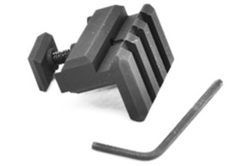 Image of Gear Head Works USA Accessory Rail. 3 Slot, .25 Height, Black, GHW-13