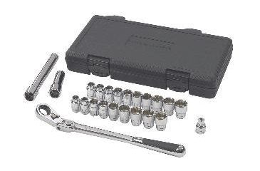 Image of GearWrench 23pc 3/8 Dr Xl Pass-thru Gear 329-893823, Unit EA