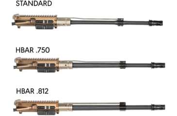 Image of Geissele 5.56 Super Duty MOD 1 Upper Reciever, .750, 16 in, Black, 08-627B