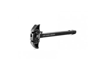 Image of Geissele Airborne Charging Handle, 5.56mm, Black, 05-497B
