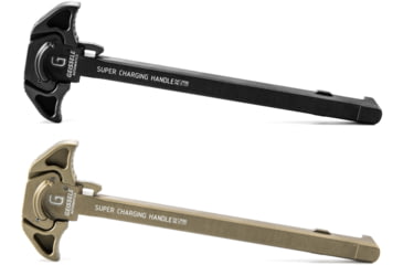 Image of Geissele Airborne Charging Handle, 5.56x45mm NATO, Black, Desert Dirt Color