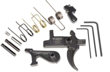 Image of Geissele Hi-Speed National Match Large Pin Trigger Set, AR-10/AR-15, 4.5 lb, Black, 05-150