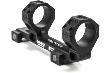 Image of Geissele SR-25/AR-10 Super Precision Series Extended Scope Mount,30mm,7075-T6 Aluminum,Black 05-420B