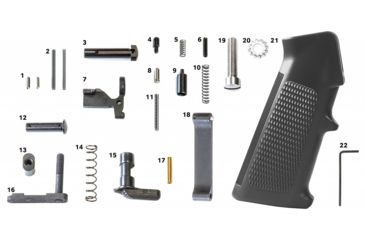 Image of Geissele Standard Lower Parts Kit with Grip, 05-987