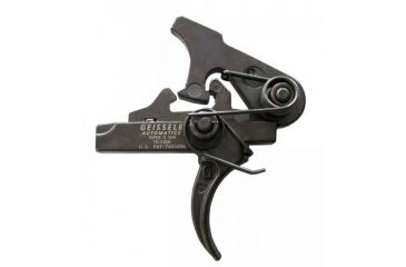 Image of Geissele Super 3 Gun Large Pin Trigger, AR10/AR-15, 3-4 lb, Black, 05-174