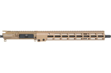 Image of Geissele Super Duty Stripped Upper Receiver, 5.56mm, 16.5in Barrel, Carbine Length, 1-7 Twist, Sand, 16in, 08-247S
