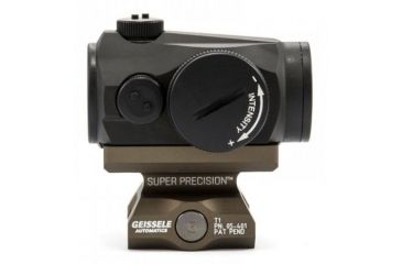 Image of Geissele Super Precision T1 Series Scope Mount,Absolute Co-Witness,Desert Dirt Color 05-401S