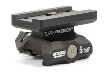 Image of Geissele Geissele Super Precision T1 Series Scope Mount,Lower 1/3 Co-Witness, Black, 05-469B