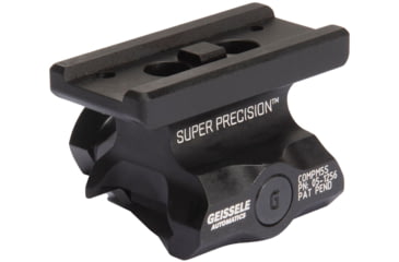 Image of Geissele Super Precision CompM5s Optic Mounts, 1.93in, Black, 05-1256B