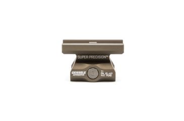 Image of Geissele Geissele Super Precision T1 Series Scope Mount, 1.93in Height, Desert Dirt Color, 05-543S