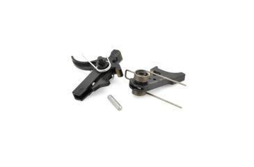 Image of Geissele Automatics Super Semi-Automatic AR-15 Enhanced Trigger, Curved, 3.5 lb Pull, Black, 05-160